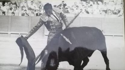 Alfonso Ordóñez, el día de su presentación en La Maestranza, el 31 de mayo de 1959.