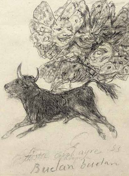 <i>Toro mariposa,</i> de Goya.