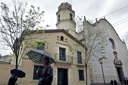 Plaza de Sant Jordi, en Sant Vicenç dels Horts (Barcelona), en una imagen de 2009.