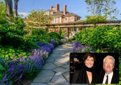 La mansión que Richard Gere vende en los Hamptons.