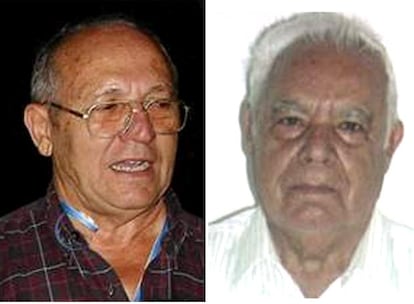 Jesús Ovidio Domínguez y Maximino Manuel Brito Martín, los  empresarios españoles liberados en Venezuela.