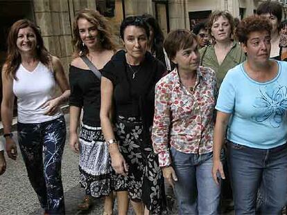 Manifestación del colectivo <i>Ahotsak</i>