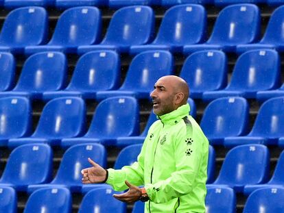 Abelardo, durante el partido del Espanyol contra el Getafe.