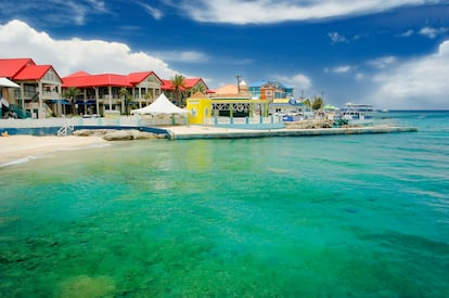 Imagen de George Town, capital de las Islas Caimán.