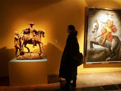 Exposición <i>Don Quijote de la Mancha. La sombra del caballero, </i> en el palacio del Infantado, en Guadalajara.