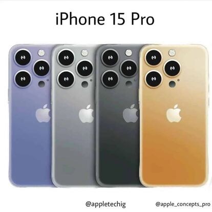 Concepts de iPhone 15 Pro