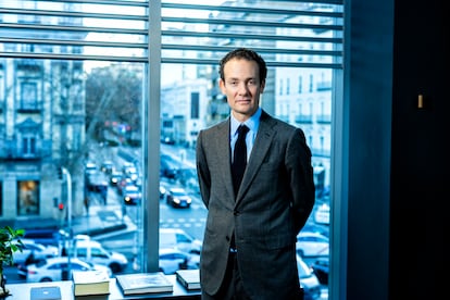 Alexandre de Rothschild, presidente ejecutivo de Rothschild & Co, en la sede de la compañía en Madrid, el 30 de enero de 2025.