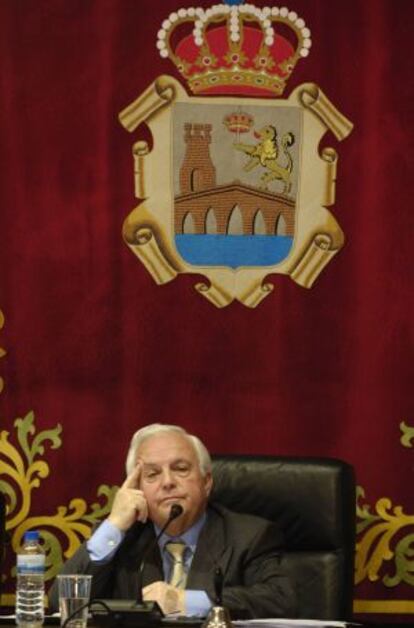 Baltar, en la Diputación de Ourense en 2010.