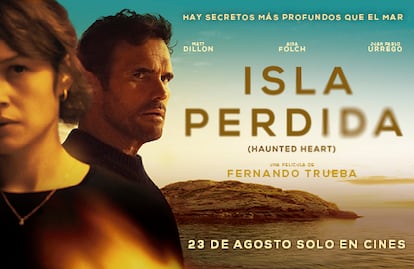 Cartel oficial de la película 'Isla Perdida (Haunted heart)'