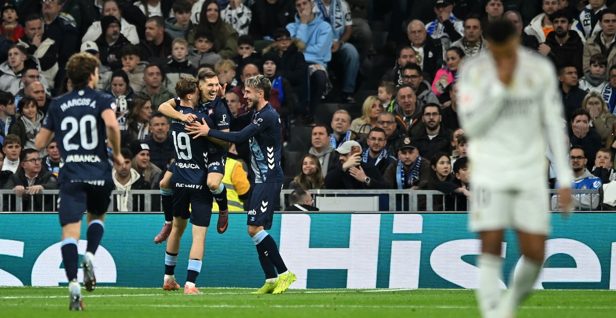 Un Real Madrid vulgar y desquiciado se hunde contra el Celta