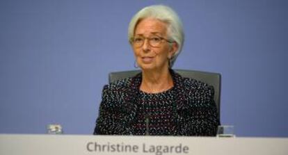 La presidenta del BCE, Christine Lagarde.