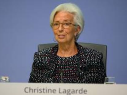 La presidenta del BCE, Christine Lagarde.