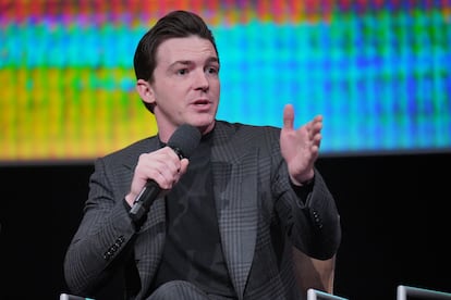 Drake Bell during the presentation of the documentary 'Quiet on the Set' in Los Angeles. 