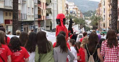 Participantes en la &#039;trobada&#039; de Ontinyent.