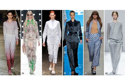 75. Jonathan Saunders. 76. Roberto Cavalli. 77. Beequeen by Chicca Lualdi. 78. Reem Acra. 79. Karen Walker. 80. Sportmax.