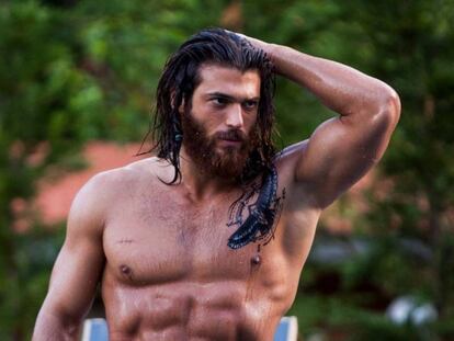 El actor Can Yaman, en una foto de su cuenta de Instagram.