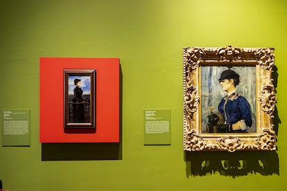 Works by Félix Parra and Edouart Manet in the exhibition "Avant-garde dialogues".