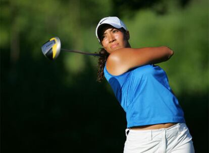 Cheyenne Woods, en el torneo de Wegmans, en Nueva York.