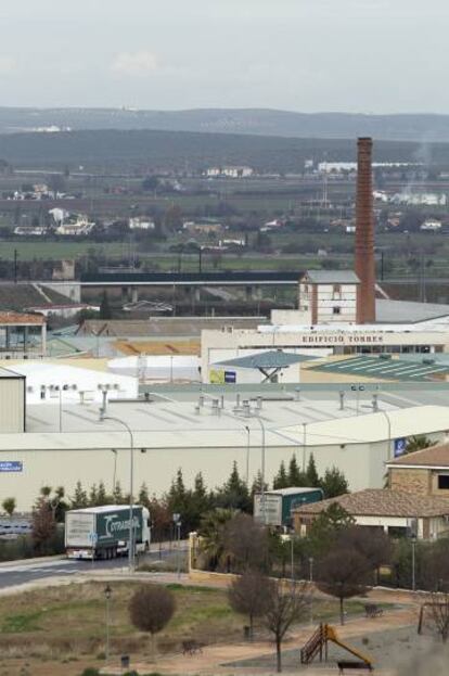 Zona industrial de Antequera.