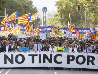 Miles de asistentes han abucheado al Rey, Rajoy y demás miembros de las instituciones del Estado