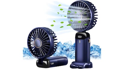 This is the best hand fan so as not to die of heat during the summer