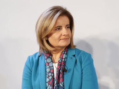 La ministra de Empleo, Fátima Báñez