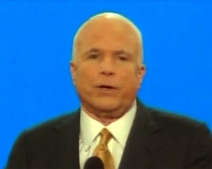 McCain: "Luchad conmigo por los derechos y los ideales de EEUU"