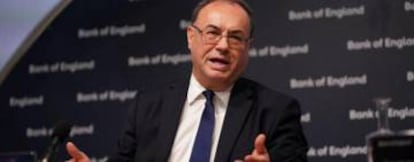 Andrew Bailey, gobernador del Banco de Inglaterra.