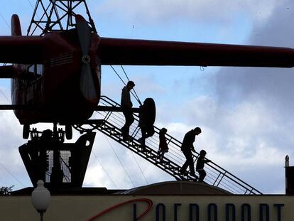 L&#039;atracci&oacute; de l&#039;Avi&oacute; del Tibidabo.