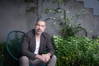 David Pablos, en las oficinas de la productora Animal de Luz Films, el 25 de agosto.
