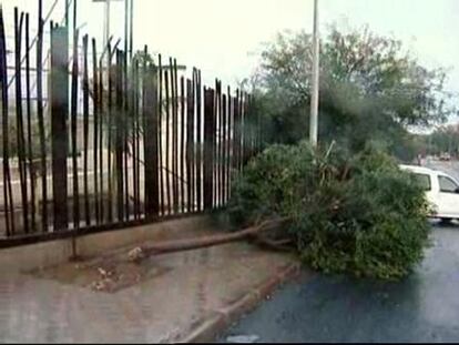 El temporal de lluvia y viento deja sin luz a 25.000 usuarios en Tenerife