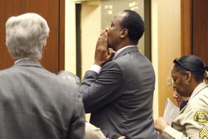 Conrad Murray, tras conocer la condena decretada por la Corte Superior de California.