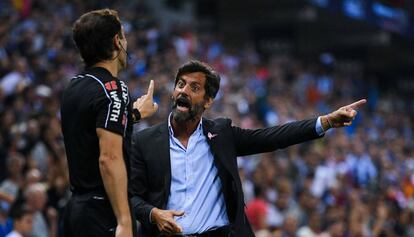 Sánchez Flores en el duelo ante el Leganés.