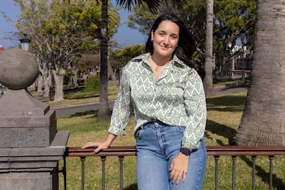 Ainhoa Dávila, en Telde.