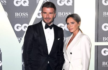 David Beckham y Victoria en un evento en Londres el pasado mes de septiembre.