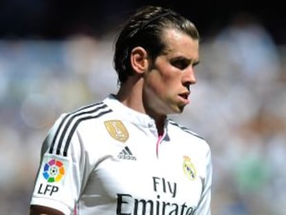Bale, durante el partido ante el Granada.