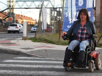 Cilene Domingues Louren&ccedil;o, esta semana en San Andr&eacute;s de Rabanedo (Le&oacute;n).