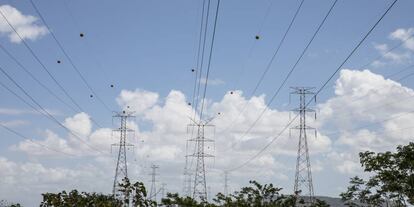 Líneas de transmisión de Etesa en Panamá.