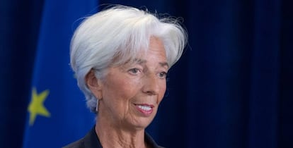 Christine Lagarde, presidenta del BCE.