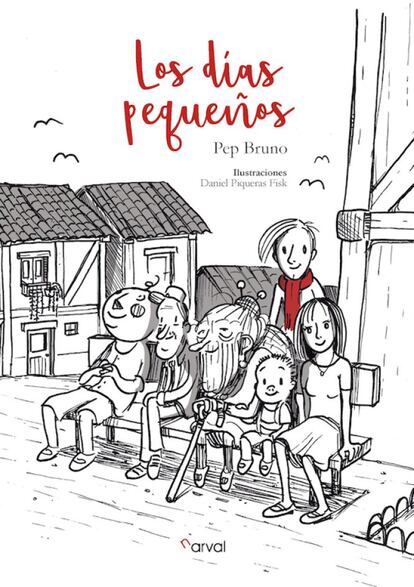 Tras los maravillosos álbumes ilustrados mudos de Glup y Homo: cuando el fuego lo cambió todo, Daniel Piqueras Fisk vuelve a la carga en Narval, en esta ocasión ilustrando en blanco y negro Los días pequeños, una breve novela coral y fragmentaria de casi 100 páginas, escrita por Pep Bruno, en la que los habitantes de un pequeño pueblo (“tan pequeño que si hubiera un habitante más quizás no cabría”), a través de sus historias, nos invitan a disfrutar del presente, de esas pequeñas cosas en las que apenas reparamos pero que son las que dan sentido y hacen brillar nuestros días.