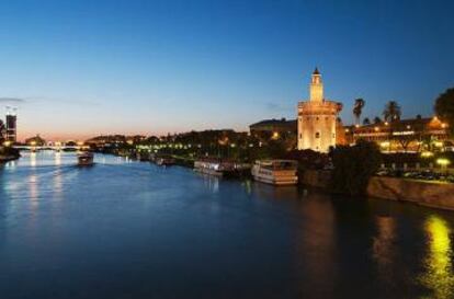 La Torre del Oro, en Sevilla.