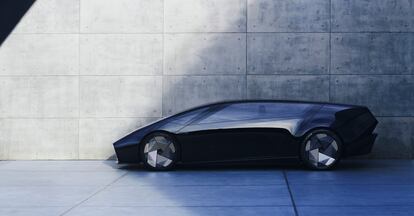 El prototipo de vehículo Saloon que Honda ha presentado este martes en el salón CES de Las Vegas.