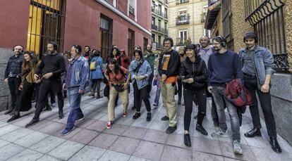 Participantes de 'Remote Madrid', el pasado martes.