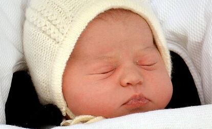 The bonnet worn by Charlotte Elizabeth Diana was bought and made in Spain.
