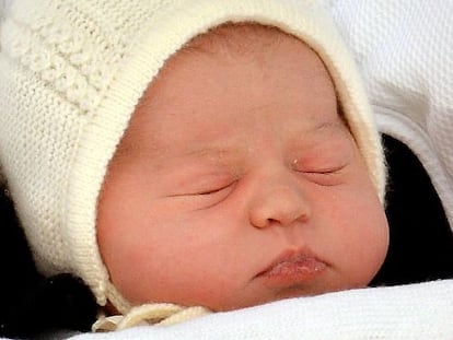 The bonnet worn by Charlotte Elizabeth Diana was bought and made in Spain.