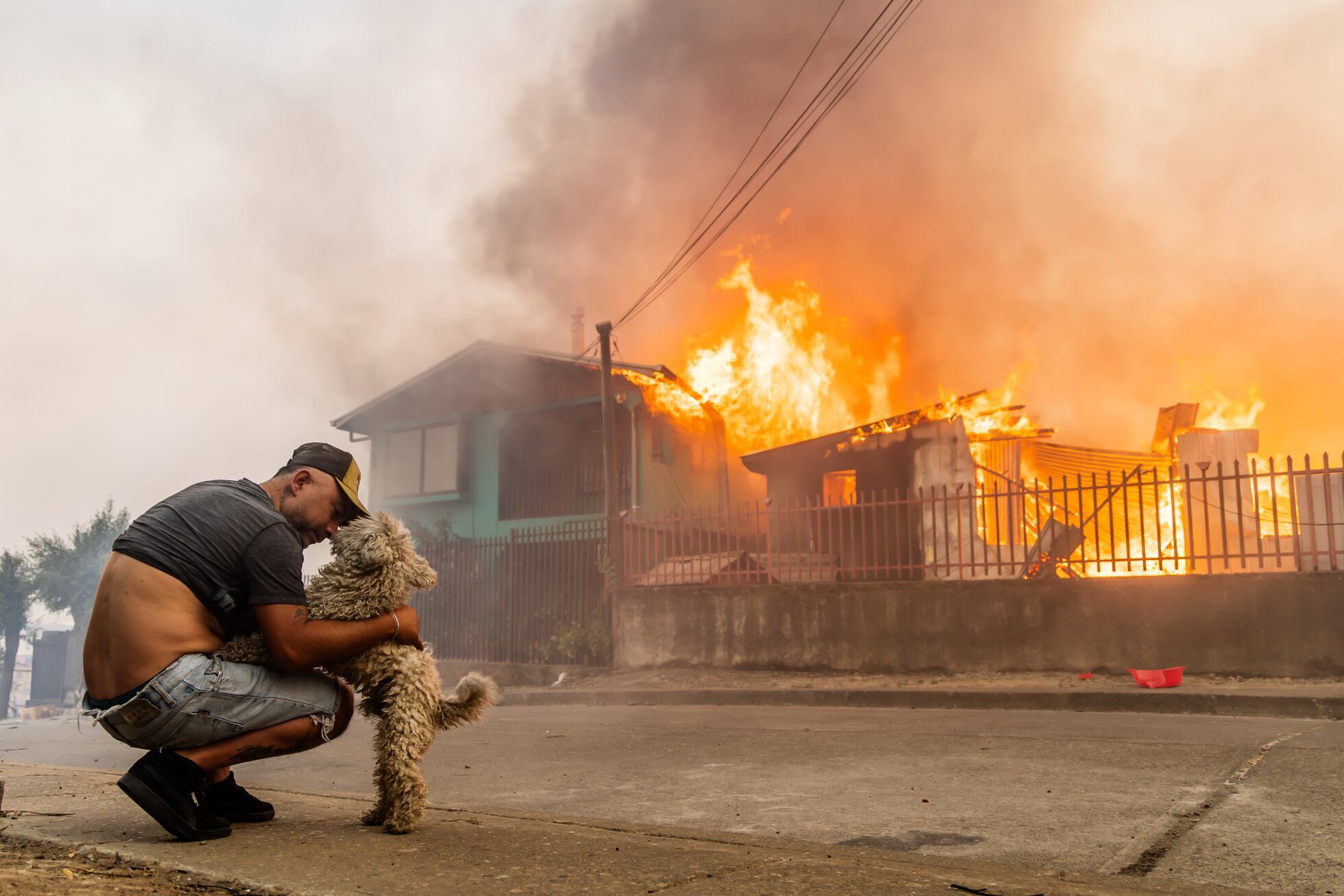 Incendios forestales en Chile: “Era una zona de guerra, no tenías por ...