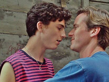 Timothée Chalamet y Armie Hammer protagonizan este film de Luca Guadagnino, 'Call me by your name'.