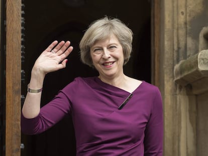 Theresa May, candidata a primera ministra brit&aacute;nica.