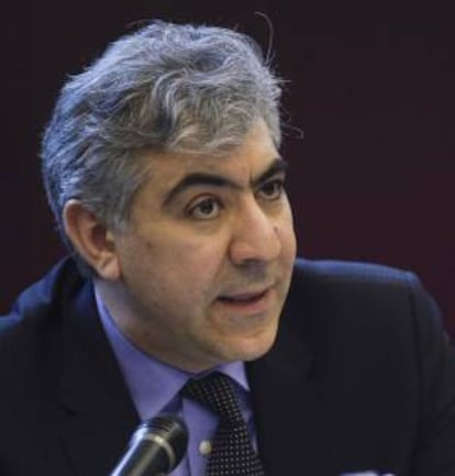 El director del Departamento de Europa del Fondo Monetario Internacional (FMI), Reza Moghadam. EFE/Archivo