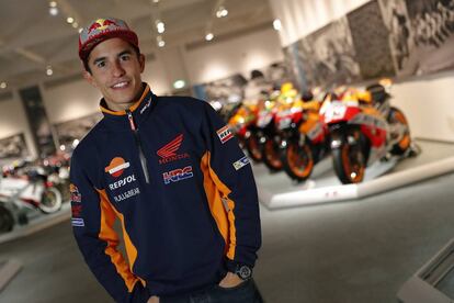 Imagen de archivo del piloto de Honda, Marc Márquez.